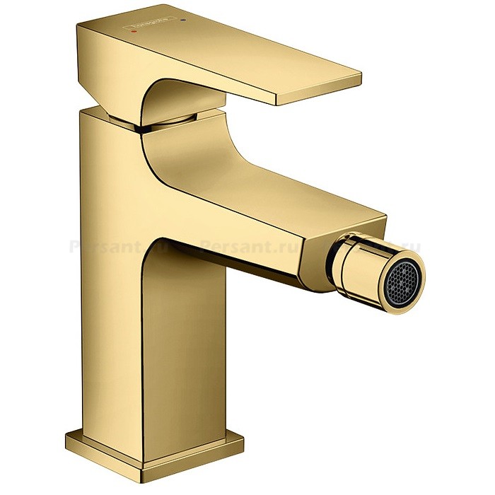 Смеситель для биде Hansgrohe Metropol 32520990 полированное золото