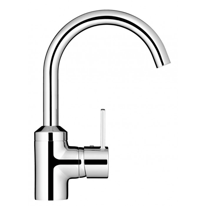 Смеситель для раковины Kludi Zenta 382550575 с донным клапаном, хром