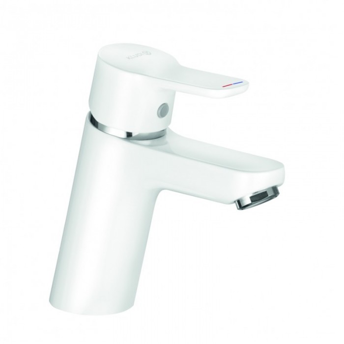 Смеситель для раковины Kludi PURE&EASY 370289165 белый/хром