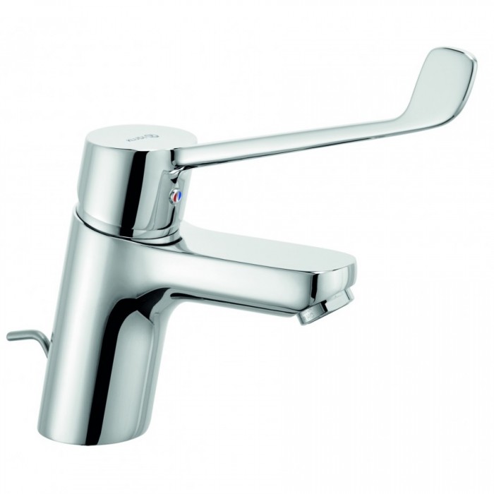 Смеситель для раковины Kludi PURE&EASY 372870565 с донным клапаном, хром