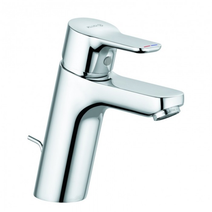 Смеситель для раковины Kludi PURE&EASY 372900565 с донным клапаном, хром
