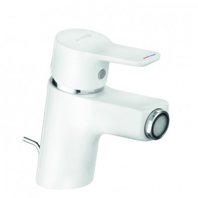 Смеситель для биде Kludi PURE&EASY 375339165 белый/хром