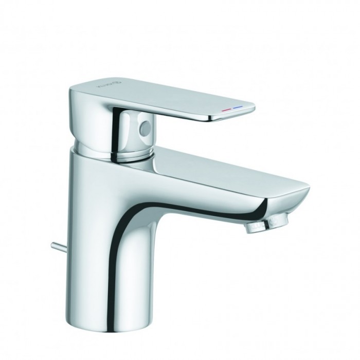 Смеситель для раковины Kludi PURE&STYLE 403820575 с донным клапаном, хром