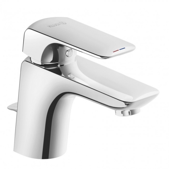 Смеситель для раковины Kludi Ameo 410290575 с донным клапаном, хром