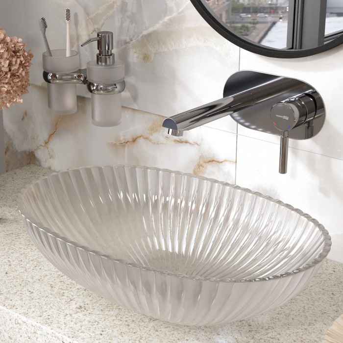 Смеситель для раковины WasserKRAFT Main 4130 встраиваемый, хром