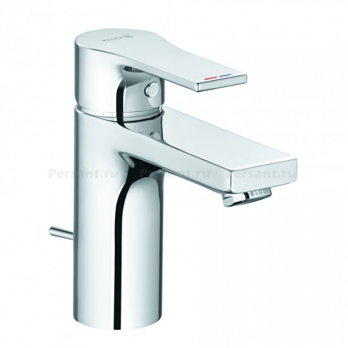 Смеситель для раковины Kludi ZENTA SL 482900565 с донным клапаном, хром