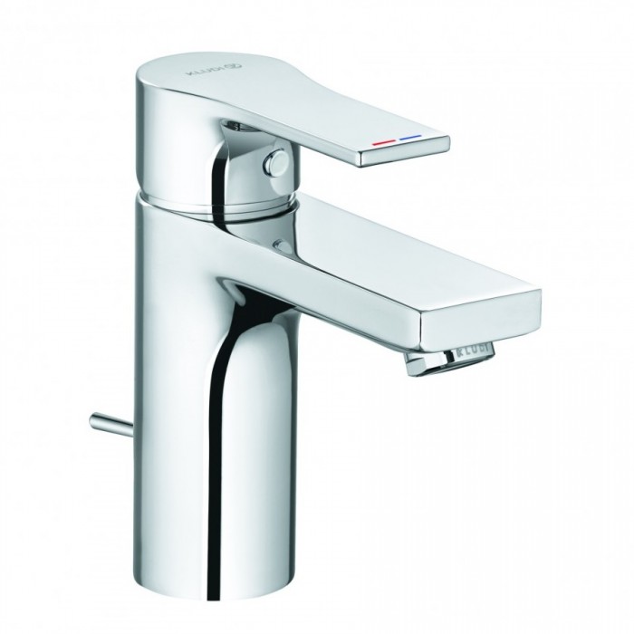 Смеситель для раковины Kludi ZENTA SL 482900565 с донным клапаном, хром
