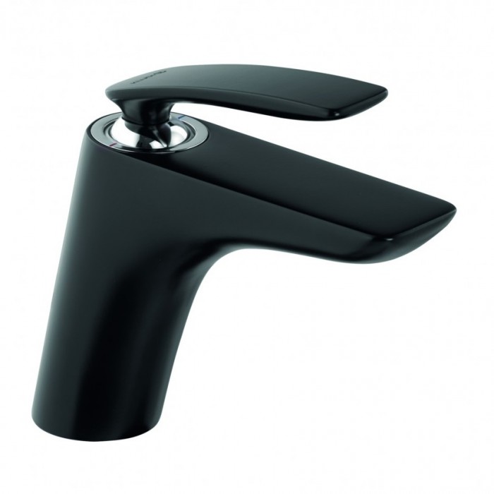 Смеситель для раковины Kludi Balance 520268775 черный матовый/хром