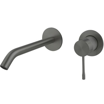 Смеситель для раковины Allen Brau Priority 4.0 5.31C03-MG встраиваемый, графит браш