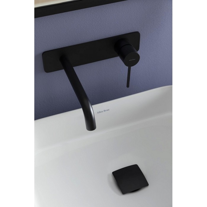 Смеситель для раковины Allen Brau Glority 5.51004-31 встраиваемый, черный матовый