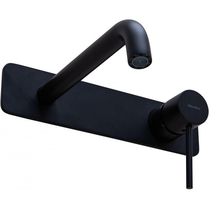 Смеситель для раковины Allen Brau Glority 5.51004-31 встраиваемый, черный матовый