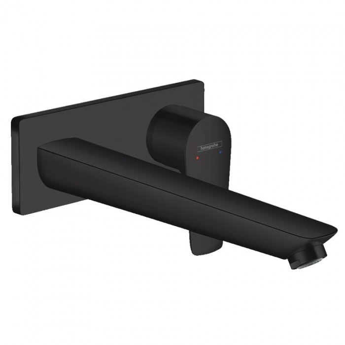 Смеситель для раковины hansgrohe Talis E 71734670 черный матовый