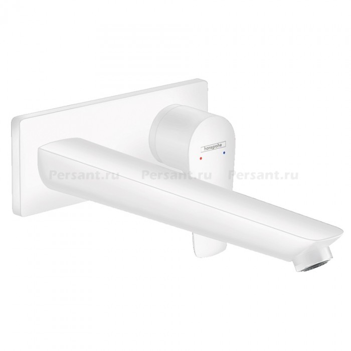Смеситель для раковины hansgrohe Talis E 71734700 белый матовый