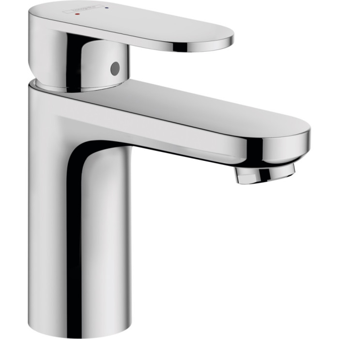 Смеситель для раковины hansgrohe Vernis Blend 71559000, 100 с металлическим сливным гарнитуром, хром