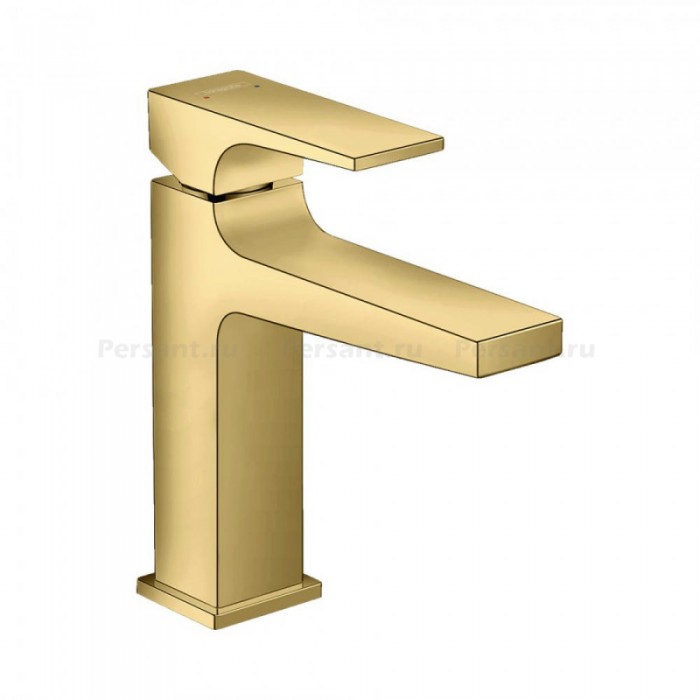 Смеситель для раковины hansgrohe Metropol 100 32500990 полированное золото