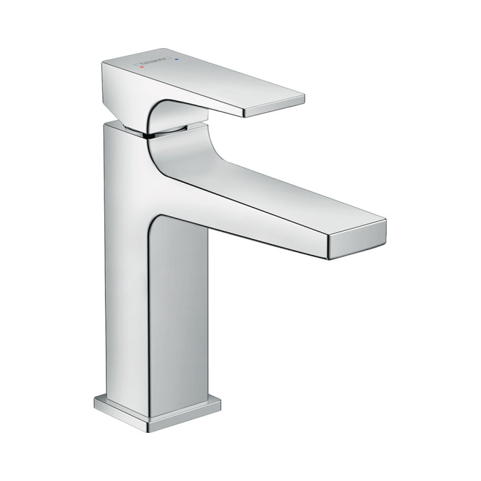 Смеситель для раковины hansgrohe Metropol 110 32507000 со сливным клапаном Push-Open