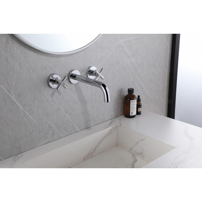 Смеситель для раковины Abber Wasser Kreis AF81121 хром