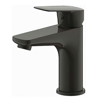 Смеситель для раковины Bravat Rhein F1429564BW-9-ENG черный матовый
