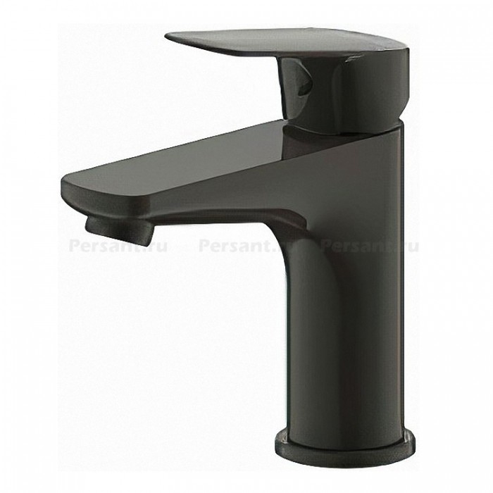 Смеситель для раковины Bravat Rhein F1429564BW-9-ENG черный матовый