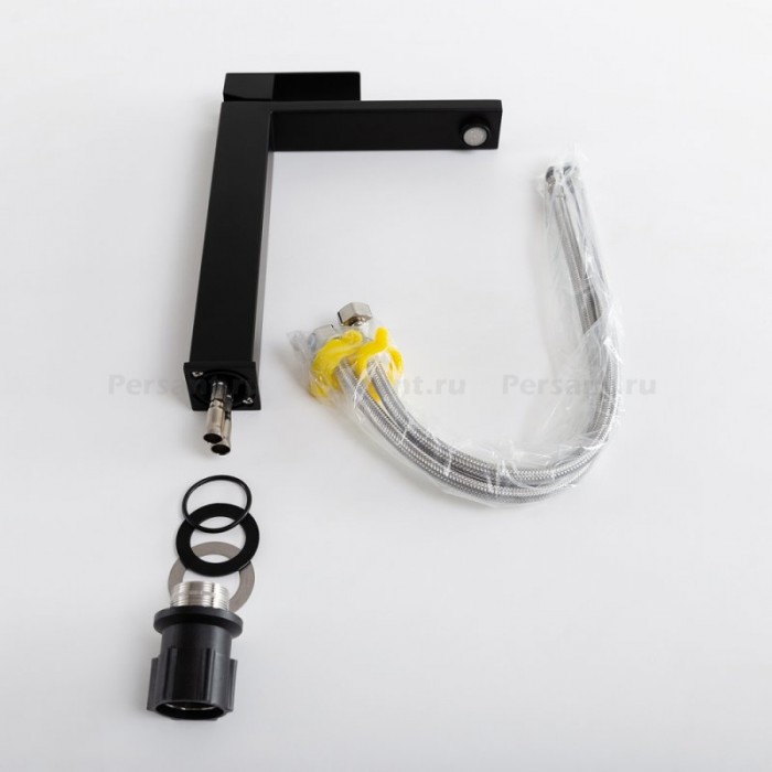 Смеситель для раковины Cezares Slider черный SLIDER-LC-NOP-W0
