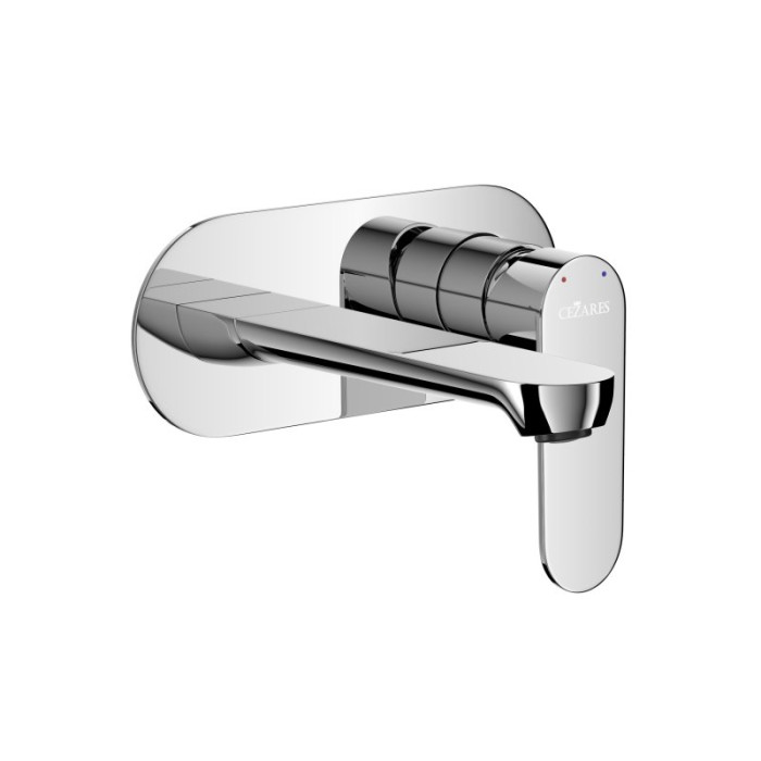 Смеситель для раковины Cezares Stylus встраиваемый хром STYLUS-BLI1-01-W0 (с внутренней частью)