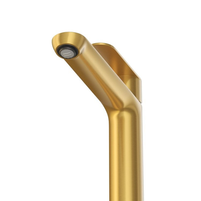 Смеситель для раковины-чаши Cezares Stylus матовое золото STYLUS-LC-BORO-W0