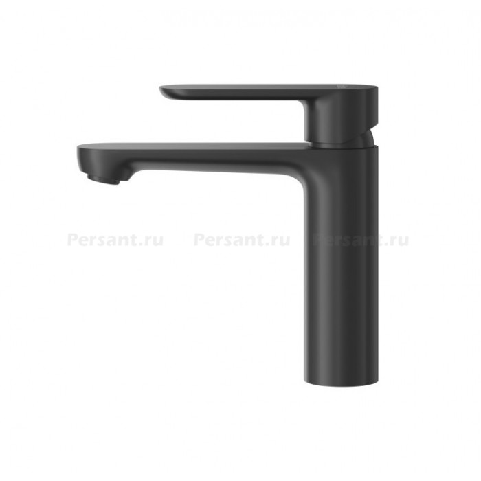 Смеситель для раковины Cezares Stylus с донным клапаном, черный STYLUS-LS-NOP