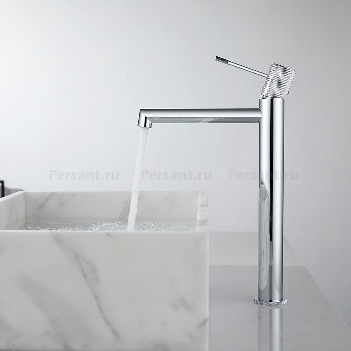 Смеситель для раковины Vincea Desire VBF-1D2CH высокий, хром
