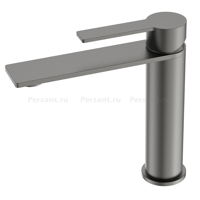 Смеситель для раковины Vincea Linea VBF-4LN1GM, вороненая сталь