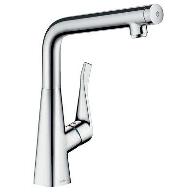 Смеситель для кухни Hansgrohe Metris Select 14883000 хром