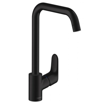 Смеситель для кухни hansgrohe Focus 260 31820670 черный матовый