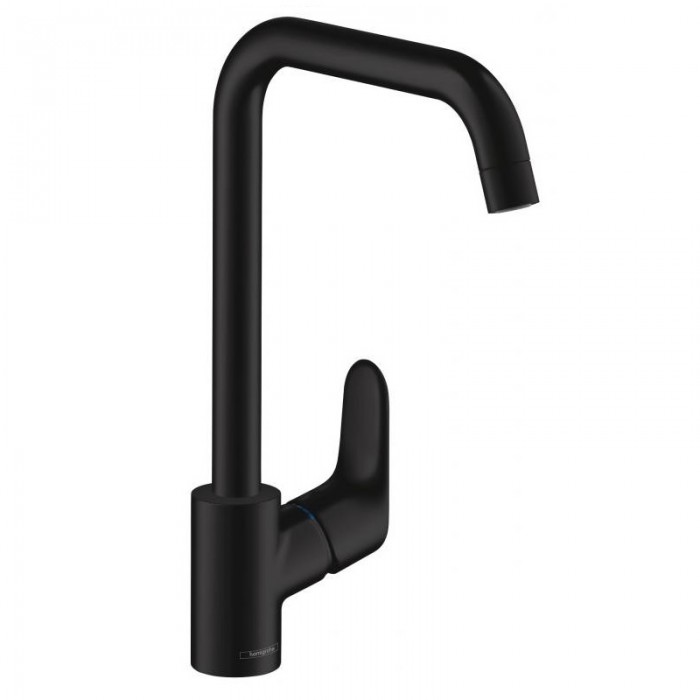 Смеситель для кухни hansgrohe Focus 260 31820670 черный матовый