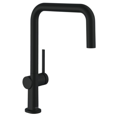 Смеситель для кухни hansgrohe Talis M54 U 220 1jet 72806670 черный матовый