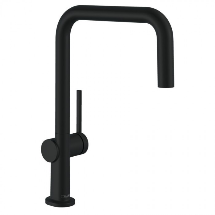 Смеситель для кухни hansgrohe Talis M54 U 220 1jet 72806670 черный матовый