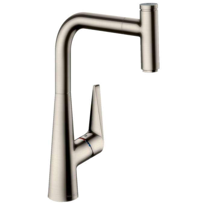 Смеситель для кухни Hansgrohe Talis Select M51 300 1jet 72821800 сталь