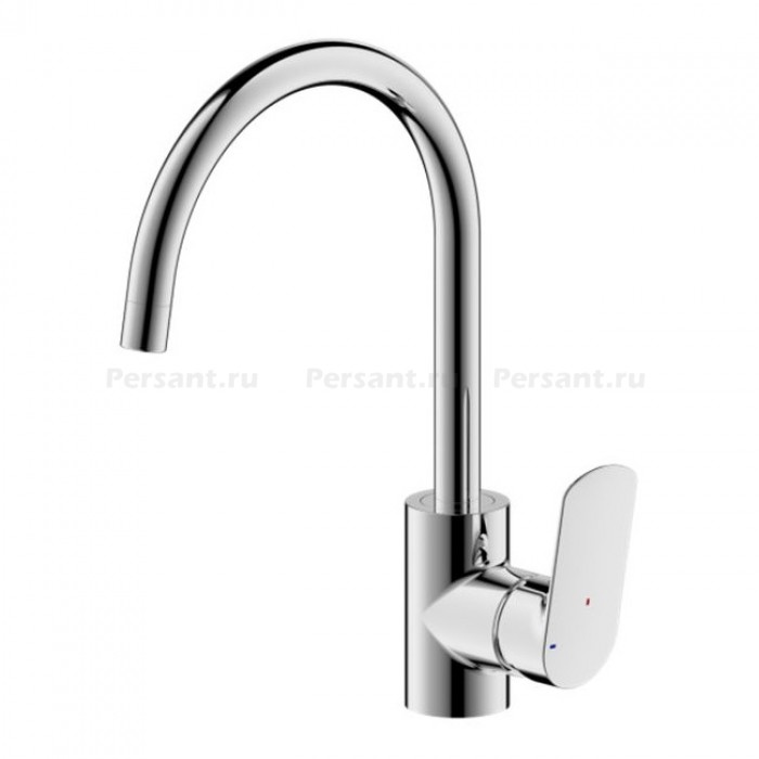 Смеситель для кухни Bravat Rhein F7429564CP-ENG хром