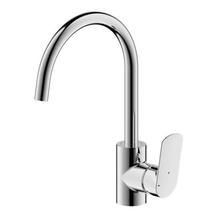 Смеситель для кухни Bravat Rhein F7429564CP-ENG хром