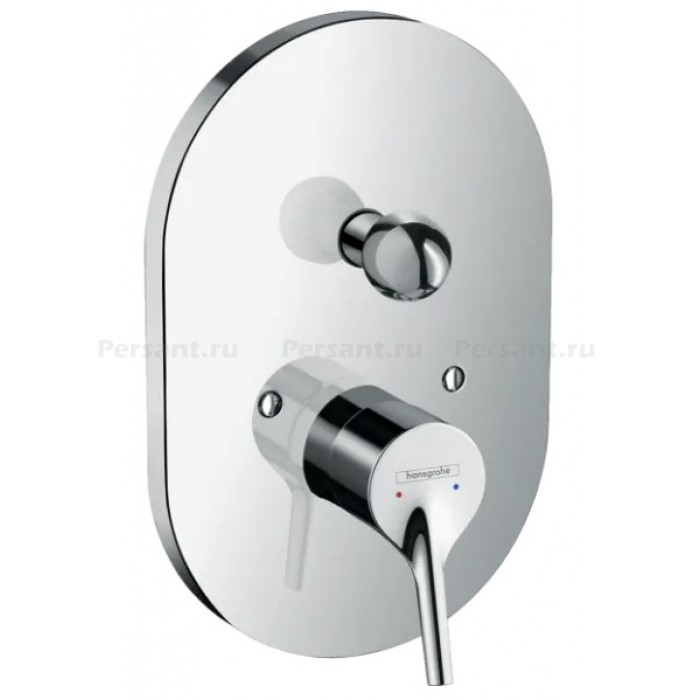 Смеситель для ванны hansgrohe Talis S 72407000 встраиваемый, хром