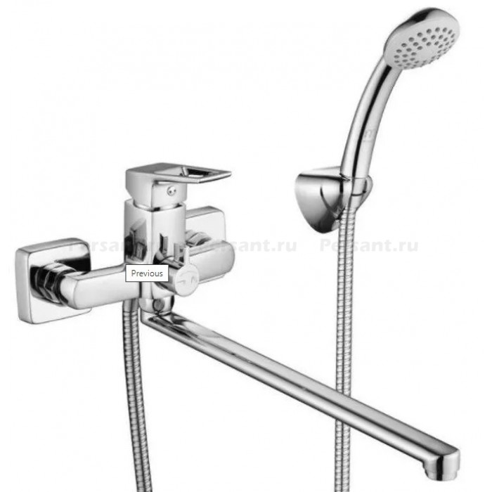 Смеситель для ванны Milardo Atlantic ATLSBLCM10 хром
