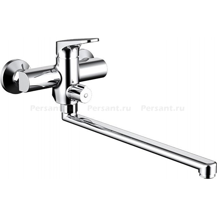 Смеситель для ванны Bravat ELER F6191238CP-01L-RUS хром
