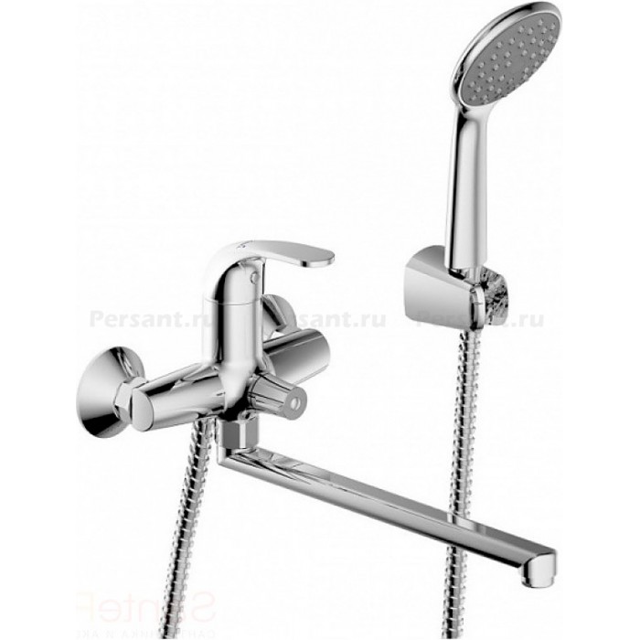 Смеситель для ванны Bravat FIT F6135188CP-LB-RUS хром