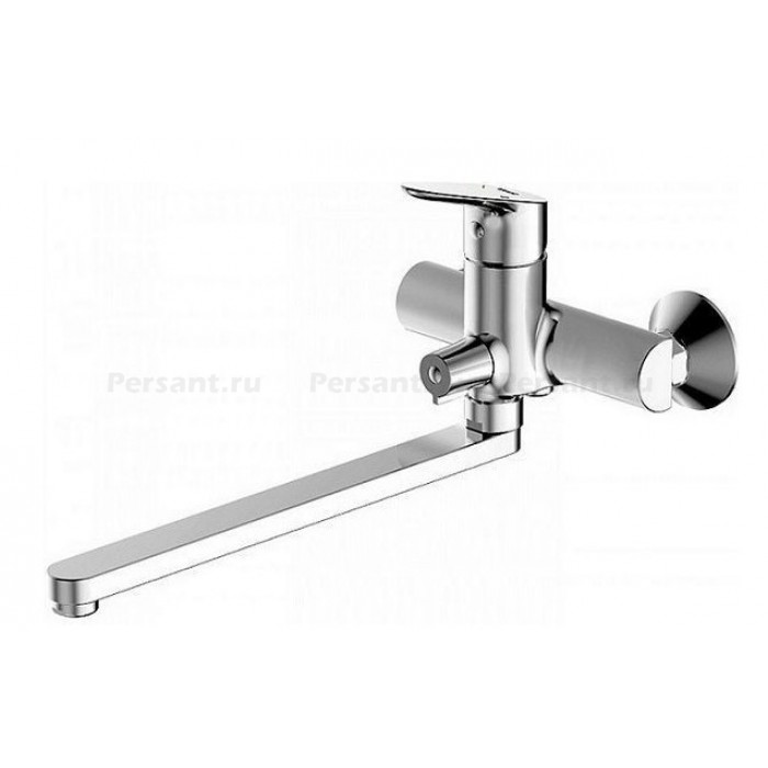 Смеситель для ванны Bravat Real F6121179CP-01L хром