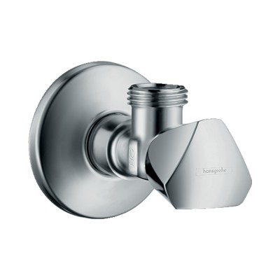 Вентиль угловой hansgrohe 13903000 хром