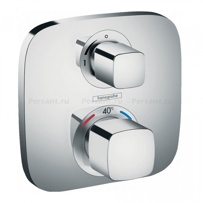 Cмеситель для душа Hansgrohe Ecostat E 15707000 с термостатом, хром