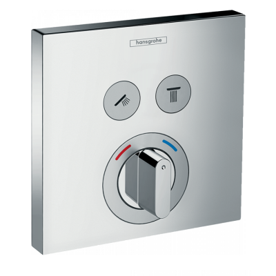 Смеситель для душа Hansgrohe ShowerSelect 15768000 встраиваемый, с термостатом, хром