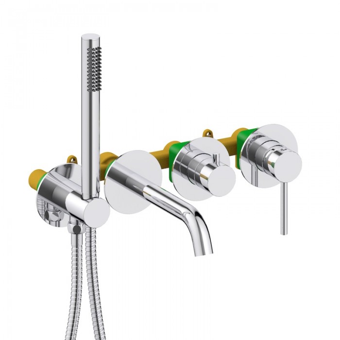 Смеситель для ванны Timo Saona 2314/00YSM встраиваемый, хром