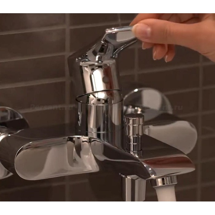 Смеситель для ванны Hansgrohe Metris 31480000 хром