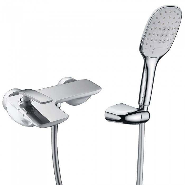 Смеситель для ванны Timo Helmi 4014/00-16Y хром/белый