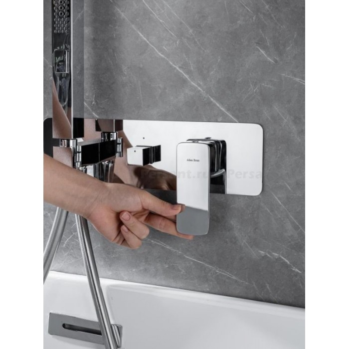 Смеситель для ванны Allen Brau Infinity 5.21007-00 встраиваемый, хром