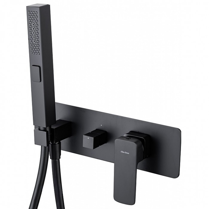 Смеситель для душа Allen Brau Infinity 5.21011-31 встраиваемый, черный матовый